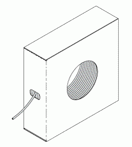 PLUMBING REPLACEMENT TUBING (.160" ID x 1/4" OD BLUE)