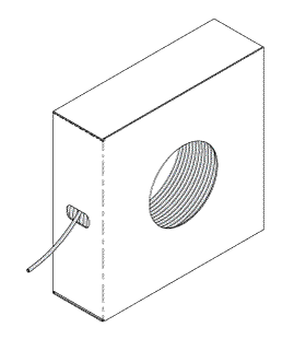 DENTSPLY REPLACEMENT TUBING (.160" ID x 1/4" OD BLUE)