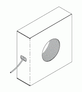 PLUMBING REPLACEMENT TUBING (.160" ID x 1/4" OD BLUE) (BOX OF 100 ft.)