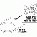 MATRX/MIDMARK REPLACEMENT DRAIN VALVE