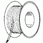 ELECTRICAL REPLACEMENT HIGH TEMPERATURE WIRE (#14 AWG, RED)