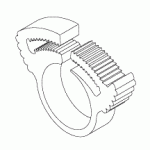 MEDIVATORS® REPLACEMENT KWIK™ CLAMP (.59" - .67" DIA)