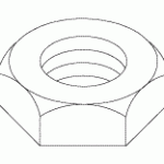 AMSCO/STERIS® REPLACEMENT HEX NUT (#10-32)