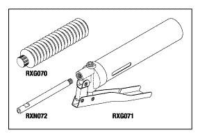 APOLLO/MIDMARK REPLACEMENT GREASE GUN KIT