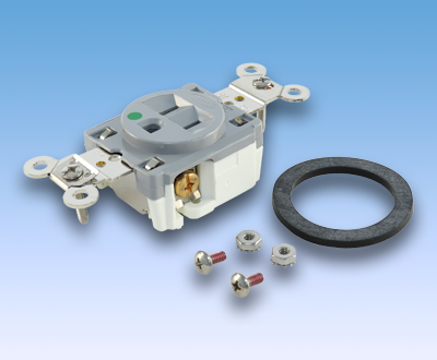 ELECTRICAL REPLACEMENT RECEPTACLE (HOSPITAL GRADE)