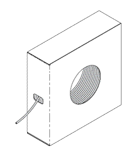 DENTSPLY REPLACEMENT TUBING (.107" ID x 3/16" OD BLUE) (BOX OF 100 ft DENTSPLY REPLACEMENT TUBING (.107" ID x 3/16" OD BLUE) (BOX OF 100 ft.)