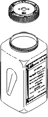 SCICAN REPLACEMENT CONDENSER WASTE BOTTLE WITH LID