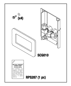 SCICAN REPLACEMENT PROBE BRACKET