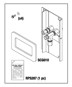 SCICAN REPLACEMENT PROBE BRACKET