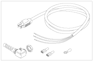 SCICAN REPLACEMENT POWER CORD REPLACEMENT