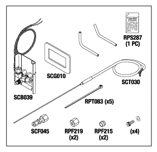 SCICAN REPLACEMENT PROBE BRACKET KIT