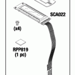 SCICAN REPLACEMENT LCD KIT