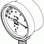 SKLAR REPLACEMENT VACUUM GAUGE