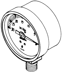 SKLAR REPLACEMENT VACUUM GAUGE