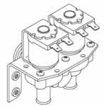 STERIS® REPLACEMENT DUAL WATER INLET VALVE (SOL-5 & 7)