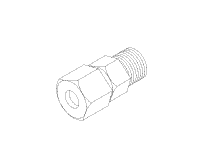 TUTTNAUER® REPLACEMENT THREADED ADAPTOR 1 TUTTNAUER® REPLACEMENT THREADED ADAPTOR