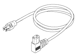 TUTTNAUER® REPLACEMENT INDUSTRIAL GRADE POWER CORD (15A @ 125VAC, RIGHT ANGLE, 10 ft.)