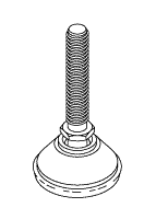 TUTTNAUER® REPLACEMENT LEVELING FOOT