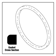 TUTTNAUER® REPLACEMENT DOOR GASKET (Fits only Serial #8805 and below) 1 TUTTNAUER® REPLACEMENT DOOR GASKET (Fits only Serial #8805 and below)