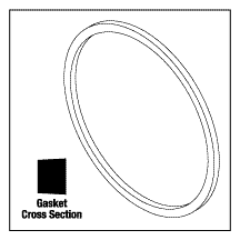 TUTTNAUER® REPLACEMENT DOOR GASKET (Fits only Serial #8806 and above)