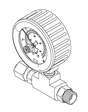 TUTTNAUER® REPLACEMENT PRESSURE GAUGE (TEST)