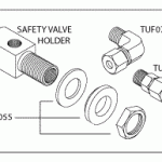 TUTTNAUER® REPLACEMENT SAFETY VALVE HOLDER