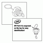 TUTTNAUER® REPLACEMENT AIR JET VALVE (RED TOP)