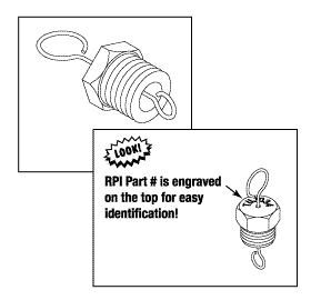 TUTTNAUER® REPLACEMENT AIR JET VALVE (BLACK TOP)