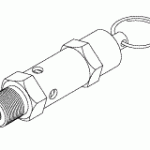 TUTTNAUER® REPLACEMENT SAFETY VALVE (40 PSI)