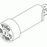AIR TECHNIQUES REPLACEMENT CIRCUIT BREAKER (3A)