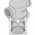 DENTAL-EZ REPLACEMENT SOLIDS COLLECTOR (1")