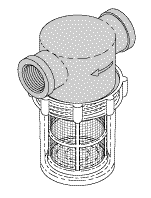 DENTAL-EZ REPLACEMENT SOLIDS COLLECTOR (1")