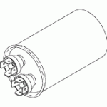 DENTAL-EZ REPLACEMENT CAPACITOR (15μf, 370VAC)