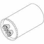 AIR TECHNIQUES REPLACEMENT CAPACITOR (60μf, 440VAC)