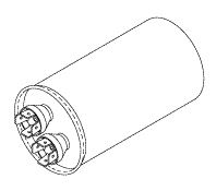 MIDMARK® REPLACEMENT CAPACITOR (60μf, 370VAC)