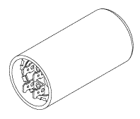 AIR TECHNIQUES REPLACEMENT CAPACITOR (250-300μf, 110VAC)