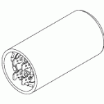 AIR TECHNIQUES REPLACEMENT CAPACITOR (295-355μf, 125VAC)