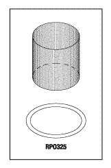 AIR TECHNIQUES REPLACEMENT STRAINER ELEMENT