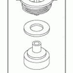 AIR TECHNIQUES REPLACEMENT ANTI-SYPHON VALVE REPAIR KIT