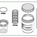 MIDMARK® REPLACEMENT SOLIDS COLLECTOR REPLACEMENT KIT (CASE of 8)