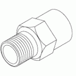 AIR TECHNIQUES REPLACEMENT FLOW REGULATOR (0.5 GPM)