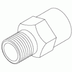 DENTAL-EZ REPLACEMENT FLOW REGULATOR (1 GPM)