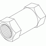 DENTAL-EZ REPLACEMENT FLOW REGULATOR (0.25 GPM)