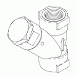 MIDMARK® REPLACEMENT STRAINER (WATER-1/4")