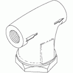AIR TECHNIQUES REPLACEMENT STRAINER (WATER-1/4")
