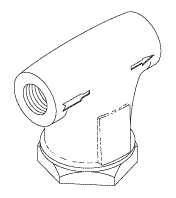 APOLLO/MIDMARK REPLACEMENT STRAINER (WATER-1/4") 1 APOLLO/MIDMARK REPLACEMENT STRAINER (WATER-1/4")