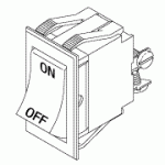 AIR TECHNIQUES REPLACEMENT POWER SWITCH