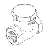 DENTAL-EZ REPLACEMENT CHECK VALVE (3/8")