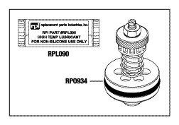 AIR TECHNIQUES REPLACEMENT VACUUM RELIEF VALVE 1 AIR TECHNIQUES REPLACEMENT VACUUM RELIEF VALVE