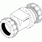 AIR TECHNIQUES REPLACEMENT CHECK VALVE (1-1/2")